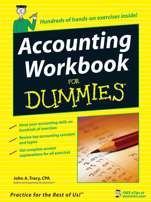 Title details for Accounting Workbook For Dummies by John A. Tracy - Wait list